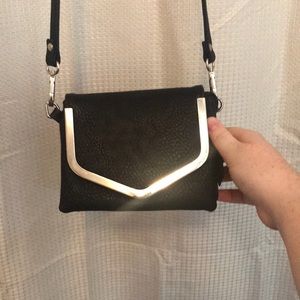 Black Charming Charlie Crossbody Bag
